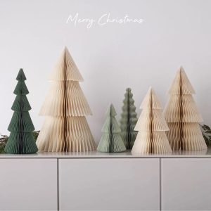 Xmas Tree Paper Honeycomb