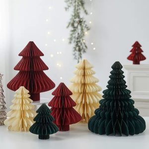 Xmas Tree Paper Honeycomb