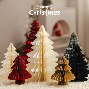 Xmas Tree Paper Honeycomb