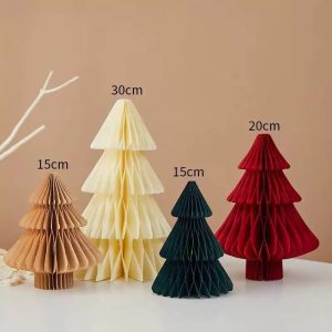 Xmas Tree Paper Honeycomb