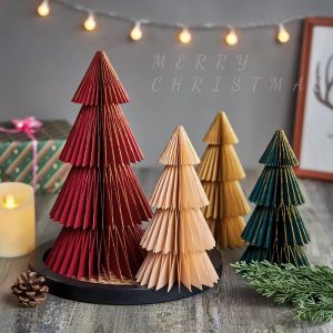 Xmas Tree Paper Honeycomb