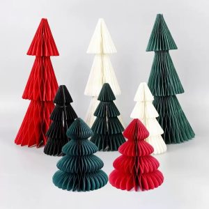 Xmas Tree Paper Honeycomb