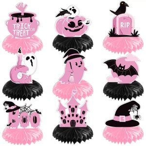 Halloween paper honeycomb party